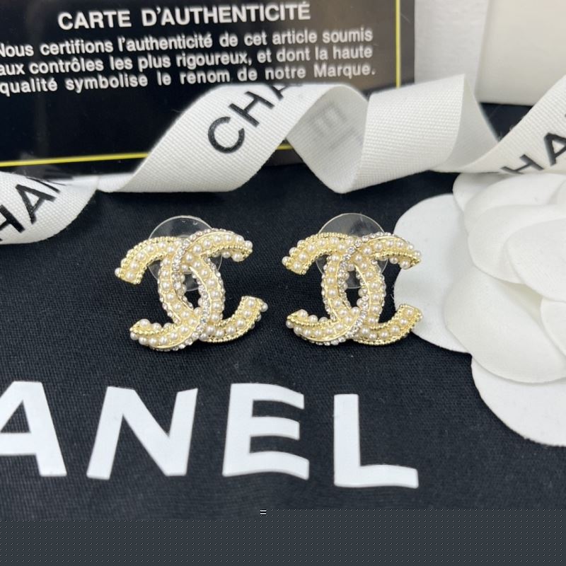 Ch*el earrings